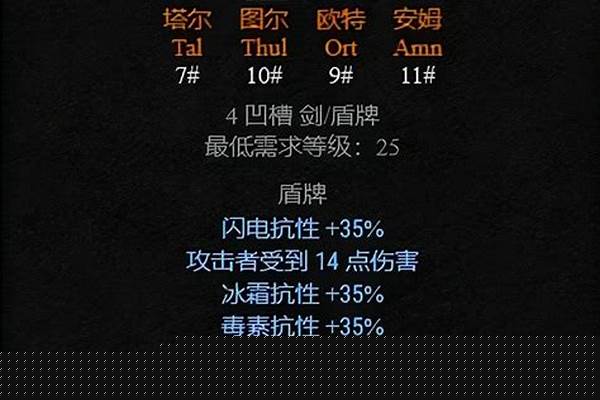 暗黑符文之语大全