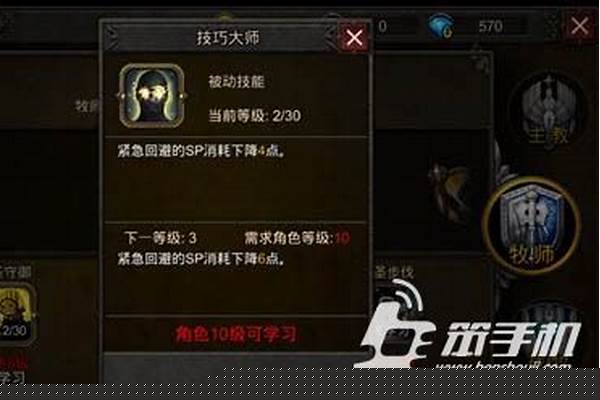 地城之光牧师多少级转战牧