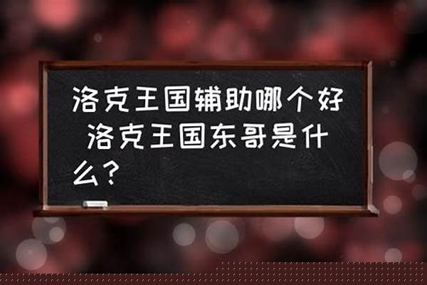 洛克王国辅助器哪个好用