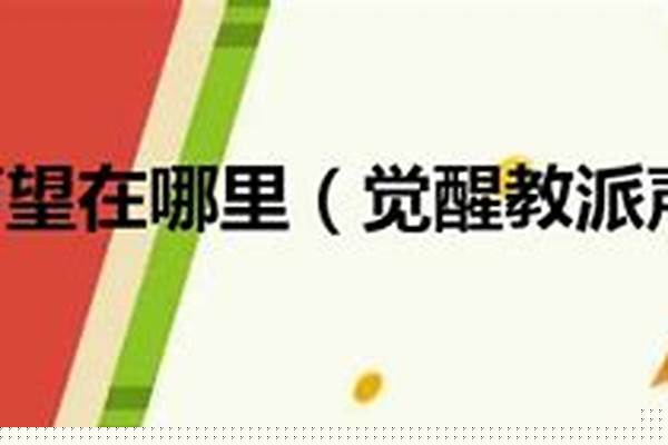 觉醒教派声望怎么冲最快
