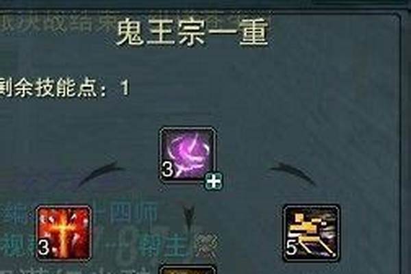 诛仙卡级鬼王加点