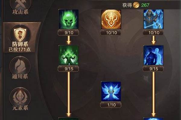 精灵盛典敏弓天赋加攻击还是防御