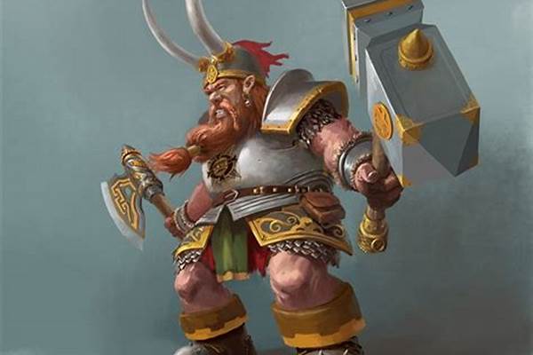 矮人战士和人类战士