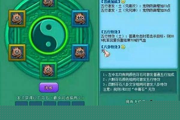 神武宠物符石减伤怎么弄