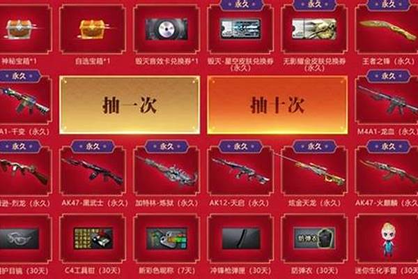 穿越火线抽奖在哪抽