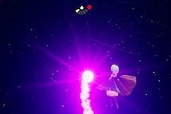 紫色光芒在哪里看