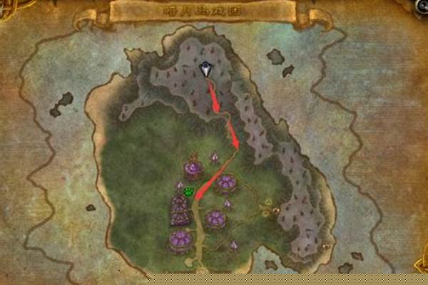 部落怎么去暗月岛任务