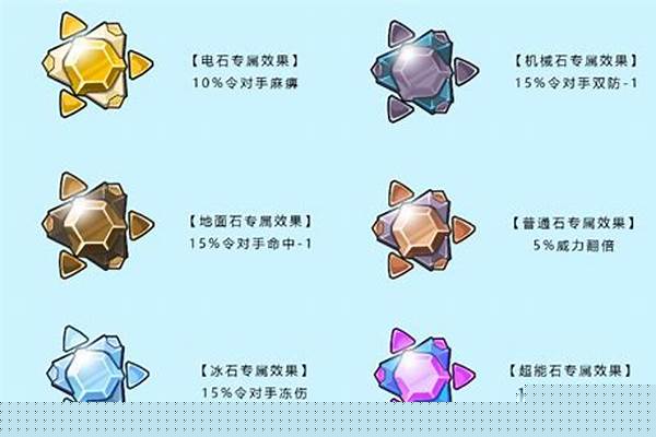 赛尔号技能石效果