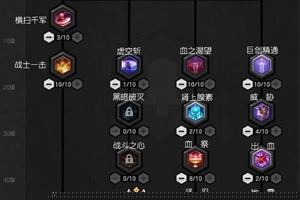 冒险岛战士技能加点顺序