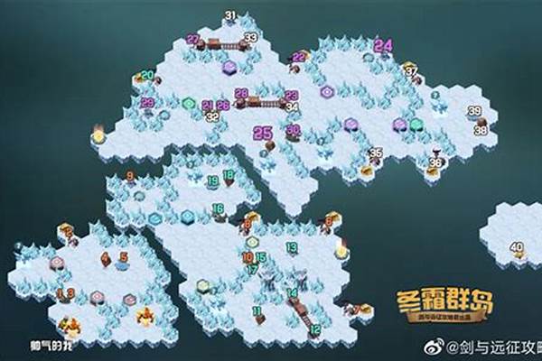 剑与远征冬霜群岛怎么过