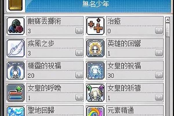 冒险岛米哈尔技能核心