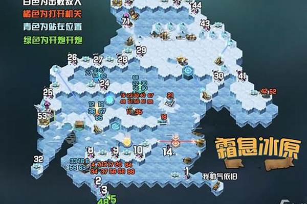 剑与远征霜息冰原路线