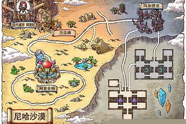 冒险岛沙漠怎么去天空之城
