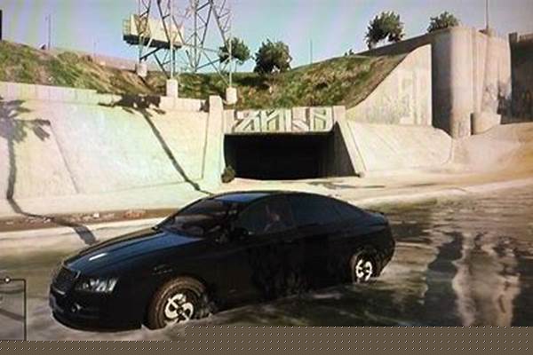 侠盗猎车手车下水