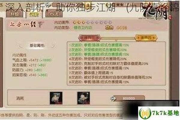 九阴真经锦衣卫开什么经脉