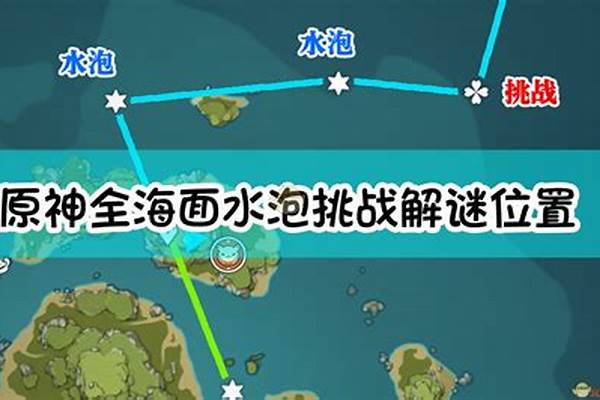 原神海岛巨大水泡