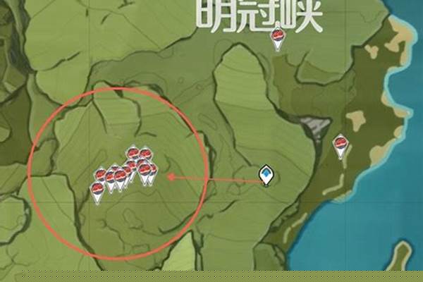 原神的野猪林在哪