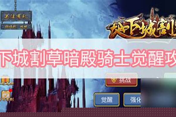 暗殿骑士觉醒任务