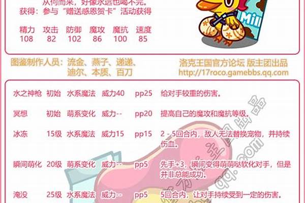 洛克王国奶瓶小鸭
