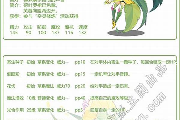 洛克王国空灵斗士技能表