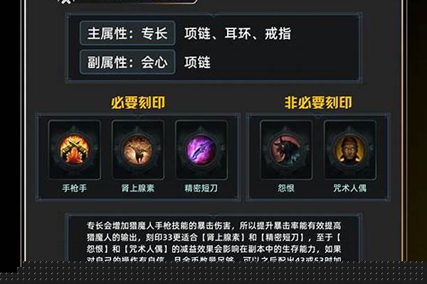 猎魔人技能搭配宝石