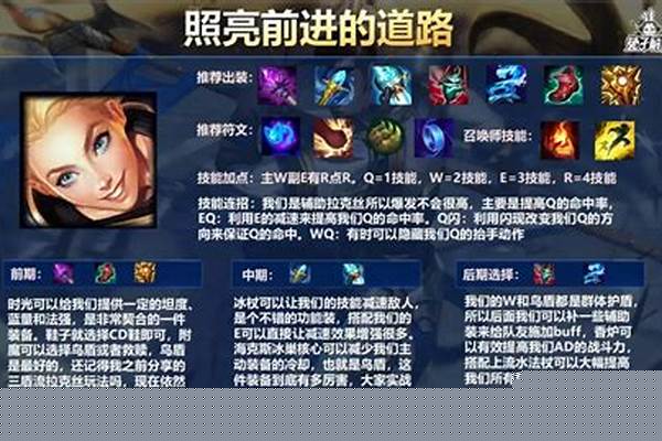 英雄联盟拉克丝出装