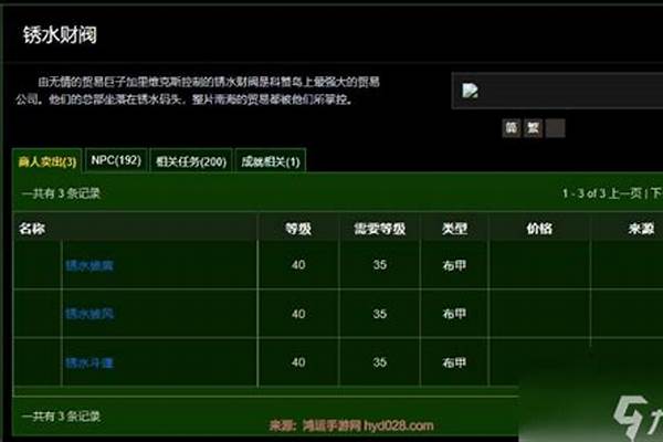 锈水财阀声望阵营转换后变成什么