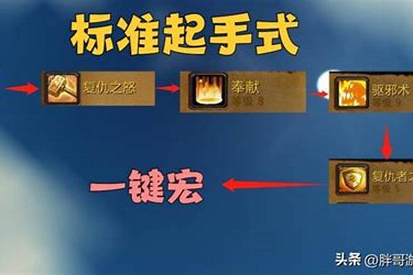 防骑拉怪技能顺序