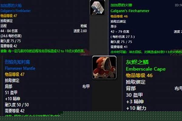 魔兽世界盗贼装备掉落